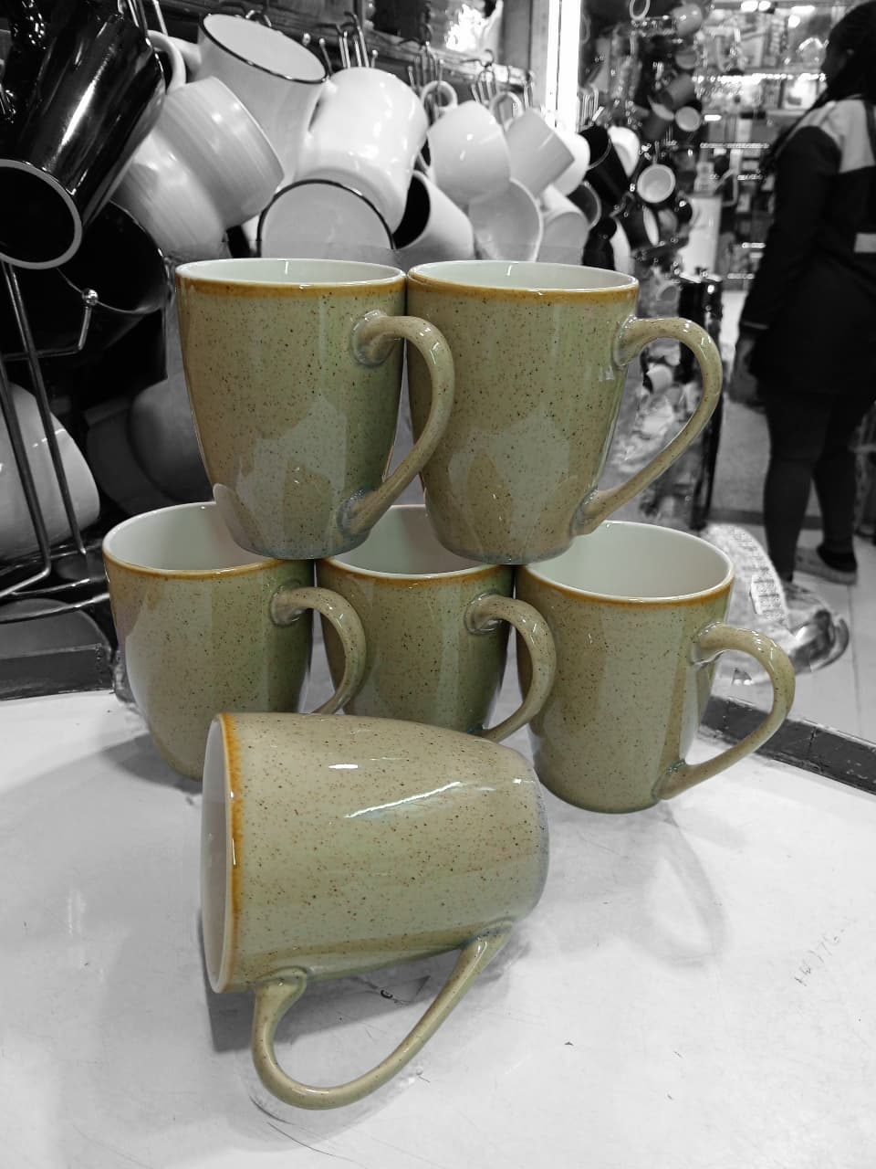 Ceramic cups