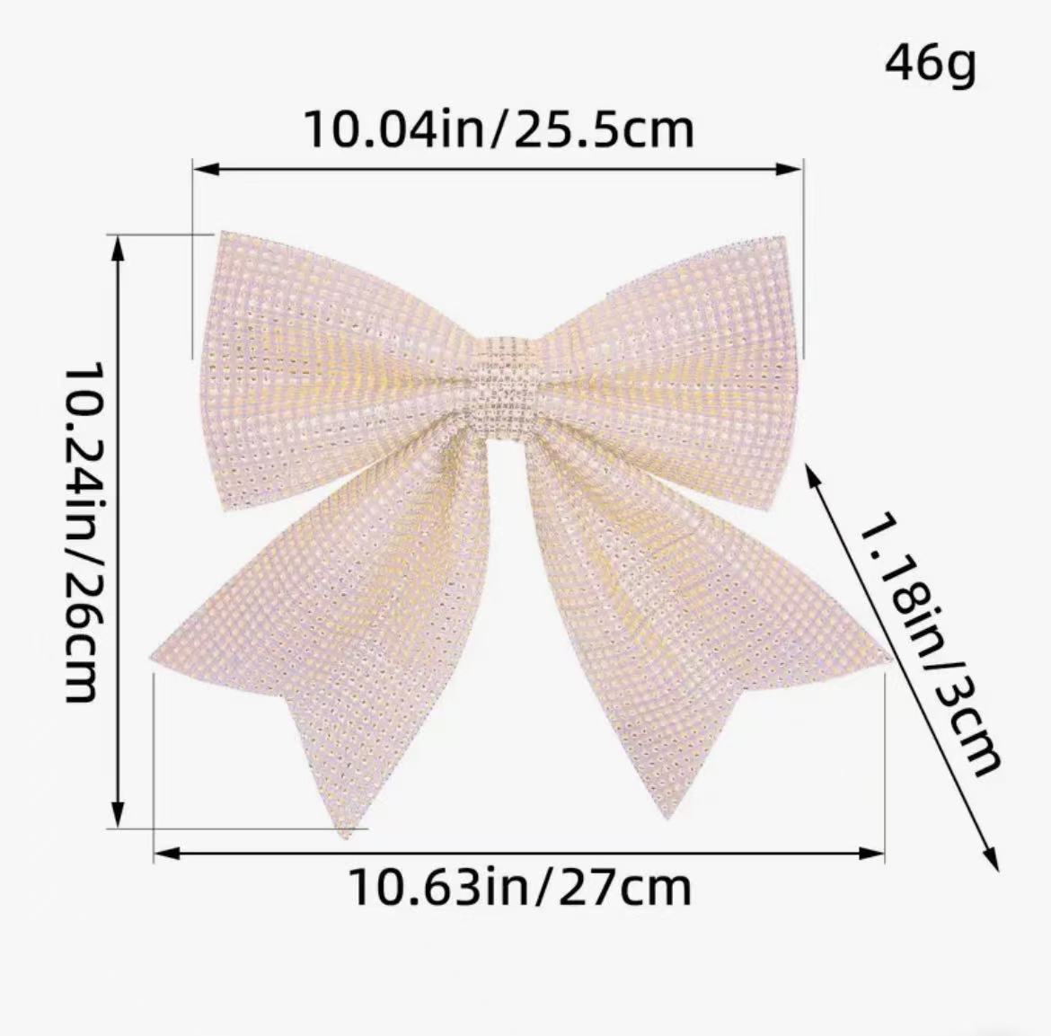 Christmas Diamond ribbon/ Bows