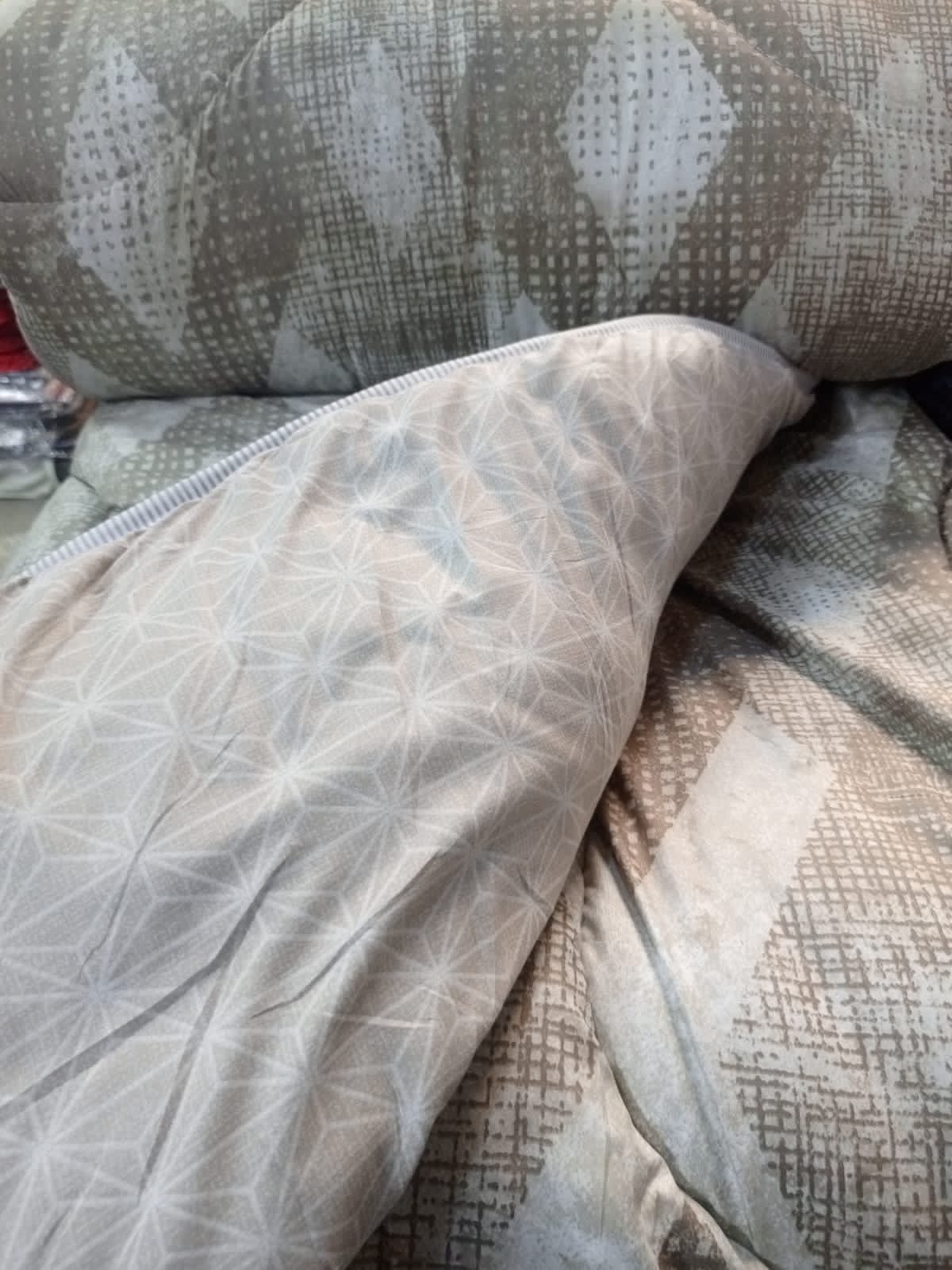 Binded duvet