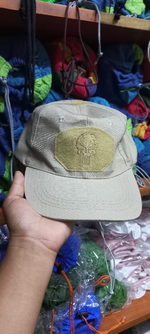 Camo Punisher Baseball Cap