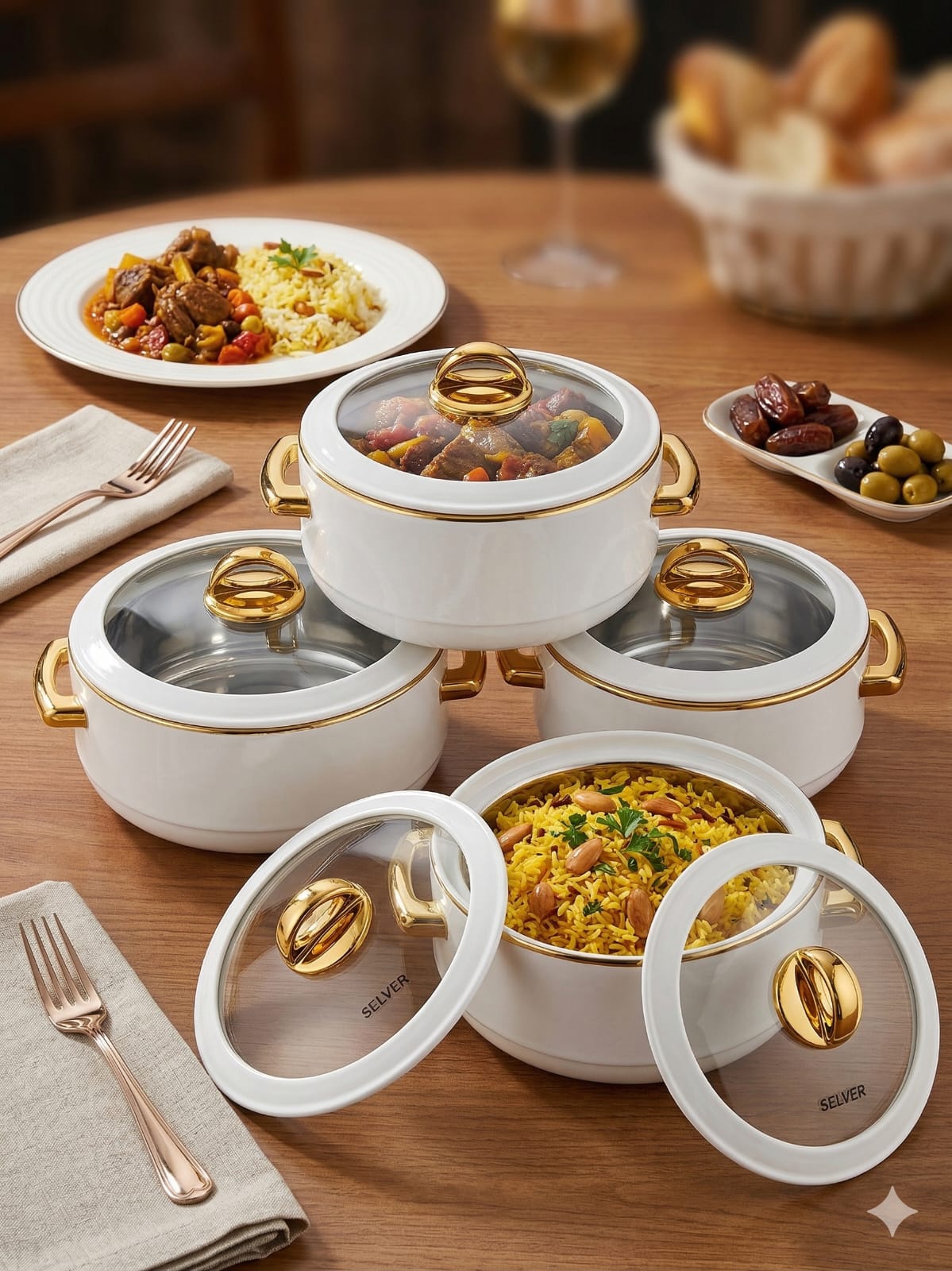 Luxurious insulated Hotpots