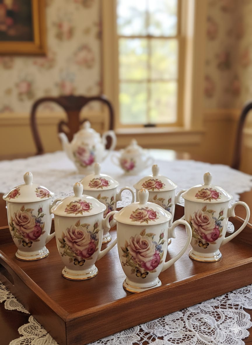 Bone china mug