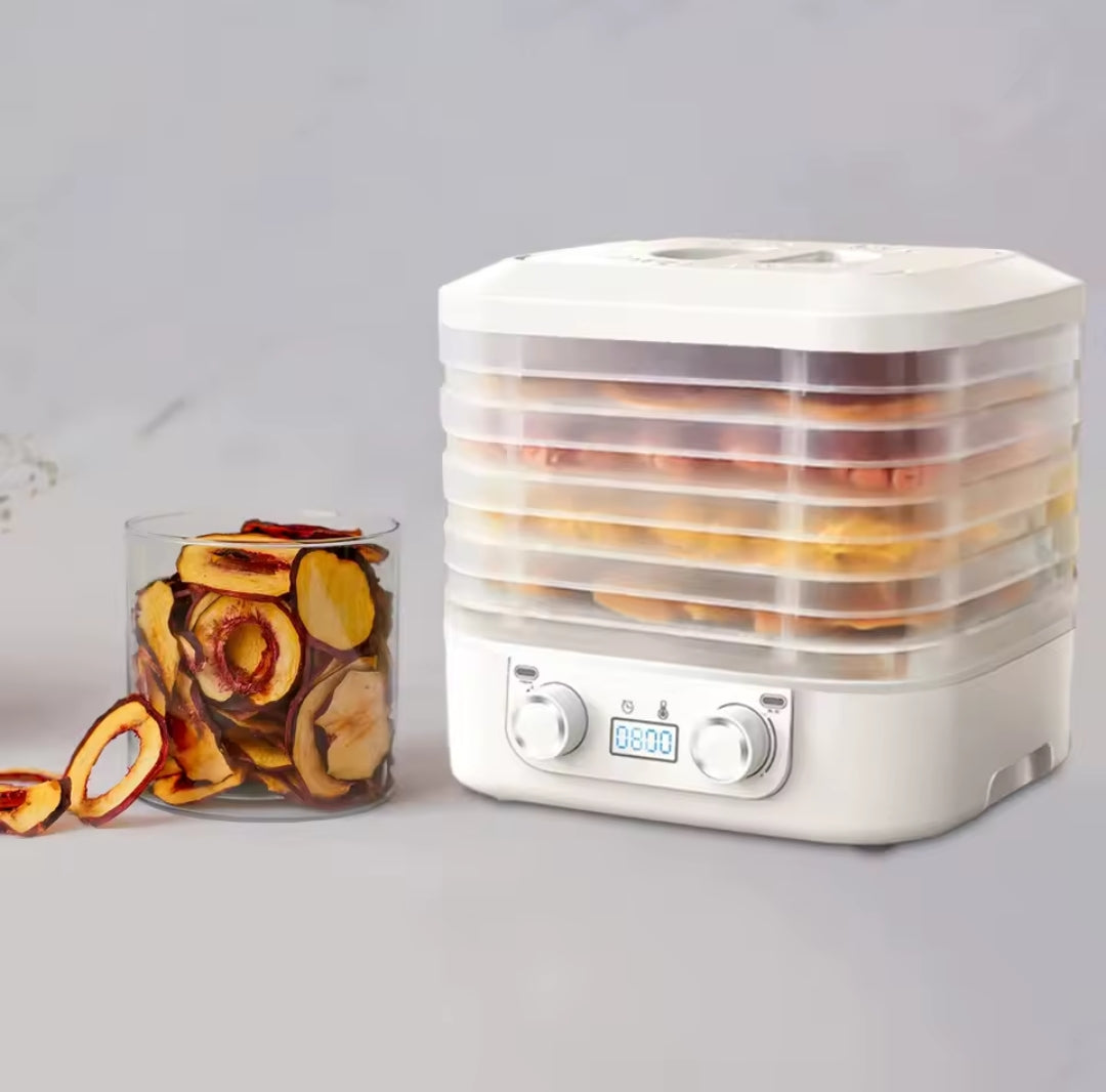 5 Layer Food Dehydrator
5 Spacious, Stackable Drying Layers