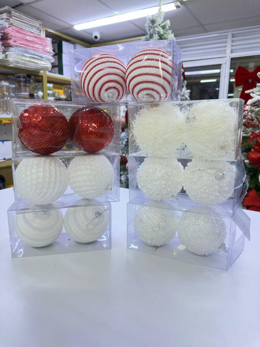 10 cm Christmas ornaments / decorating balls
