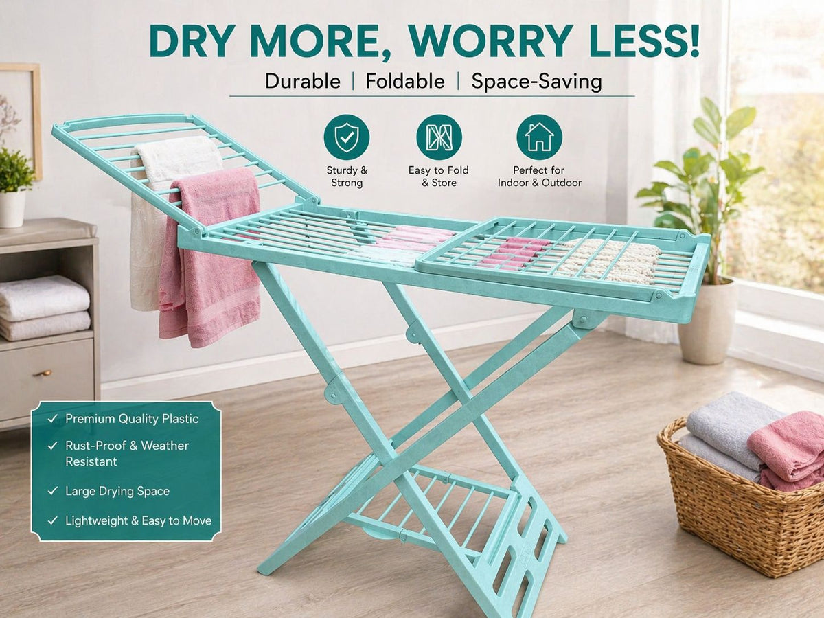 plastic drying rack.
