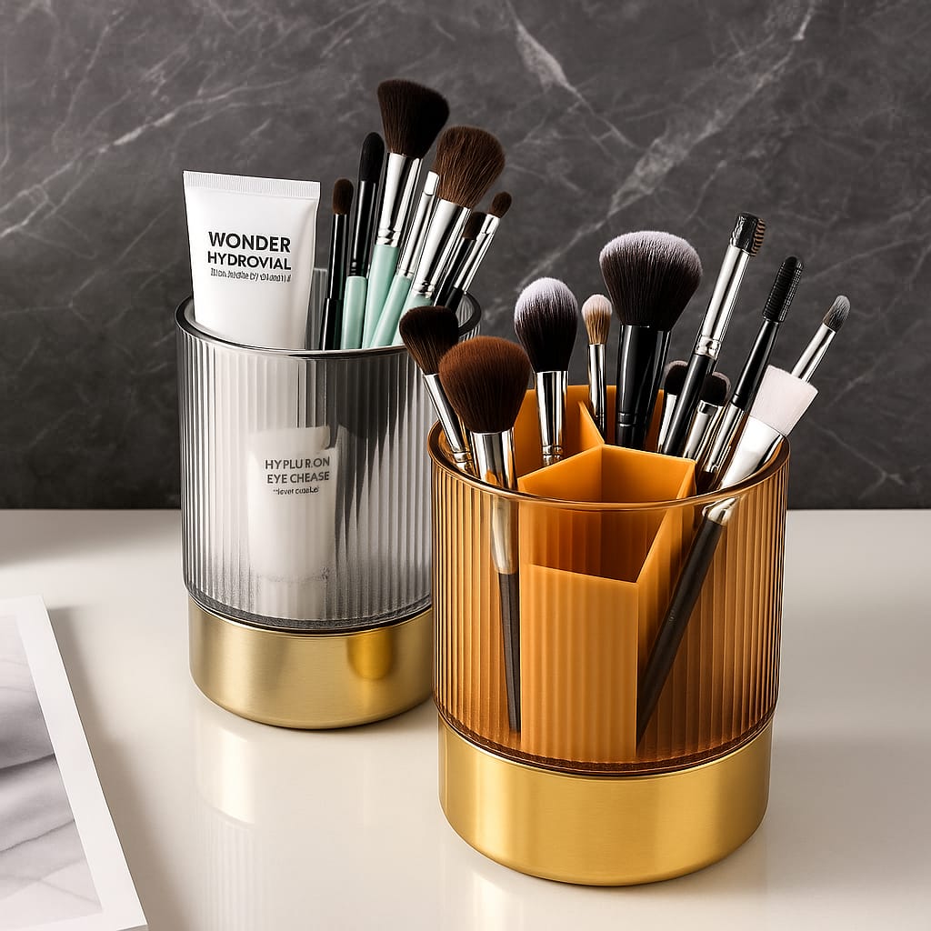 Make up brush organizer