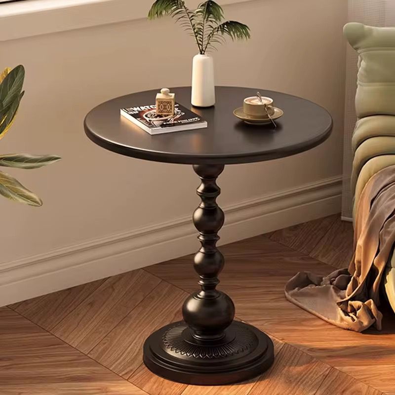 Modern Iron Frame Accent Side Table