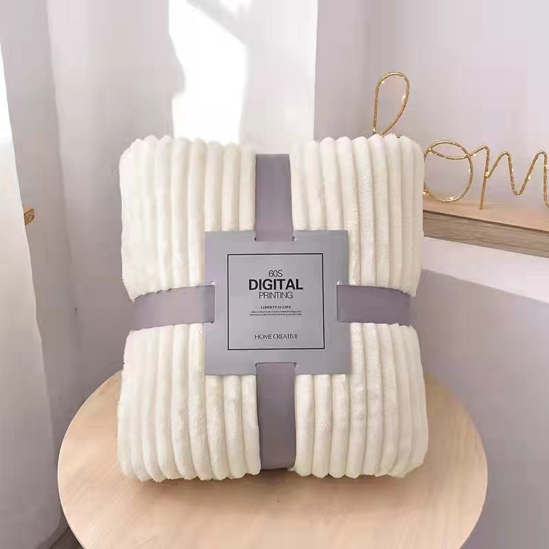 Fuzzy fleece Soft Throw Blanket