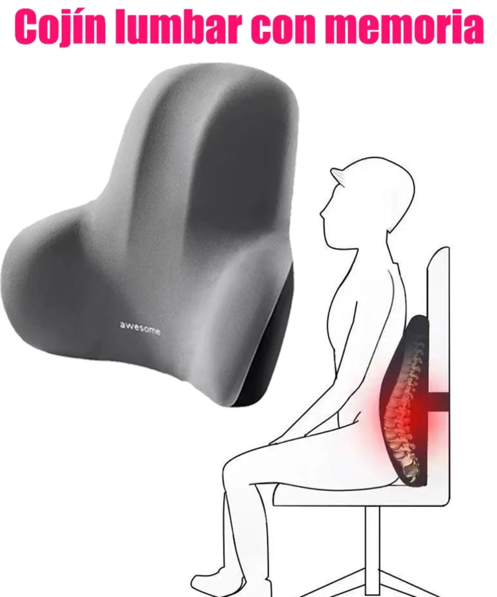 2ps set Car headrest and backrest lumbar support*