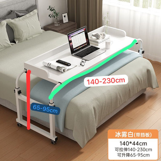 Adjustable Over Bed Desk Laptop Desk with Wheels