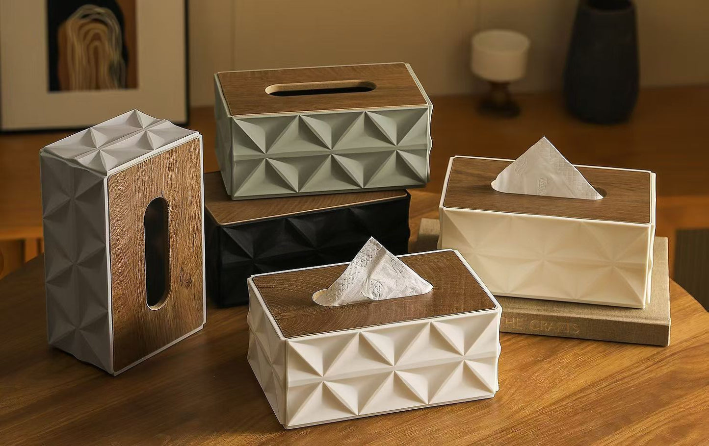 Luxury Tissue Box Holder