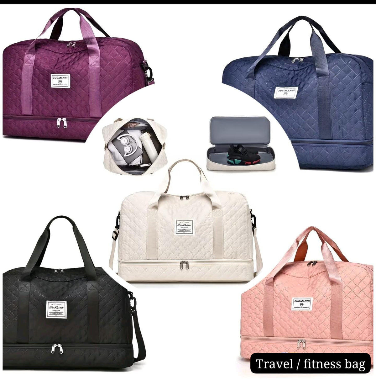 Casual Large Capacity Travel Duffel Bag