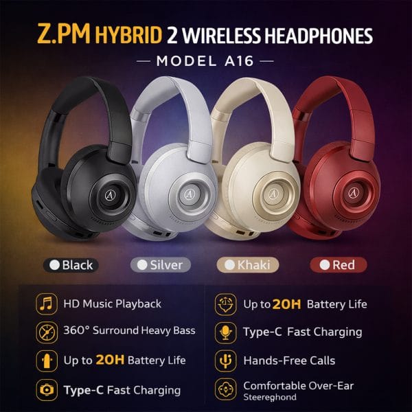 over-ear headphones