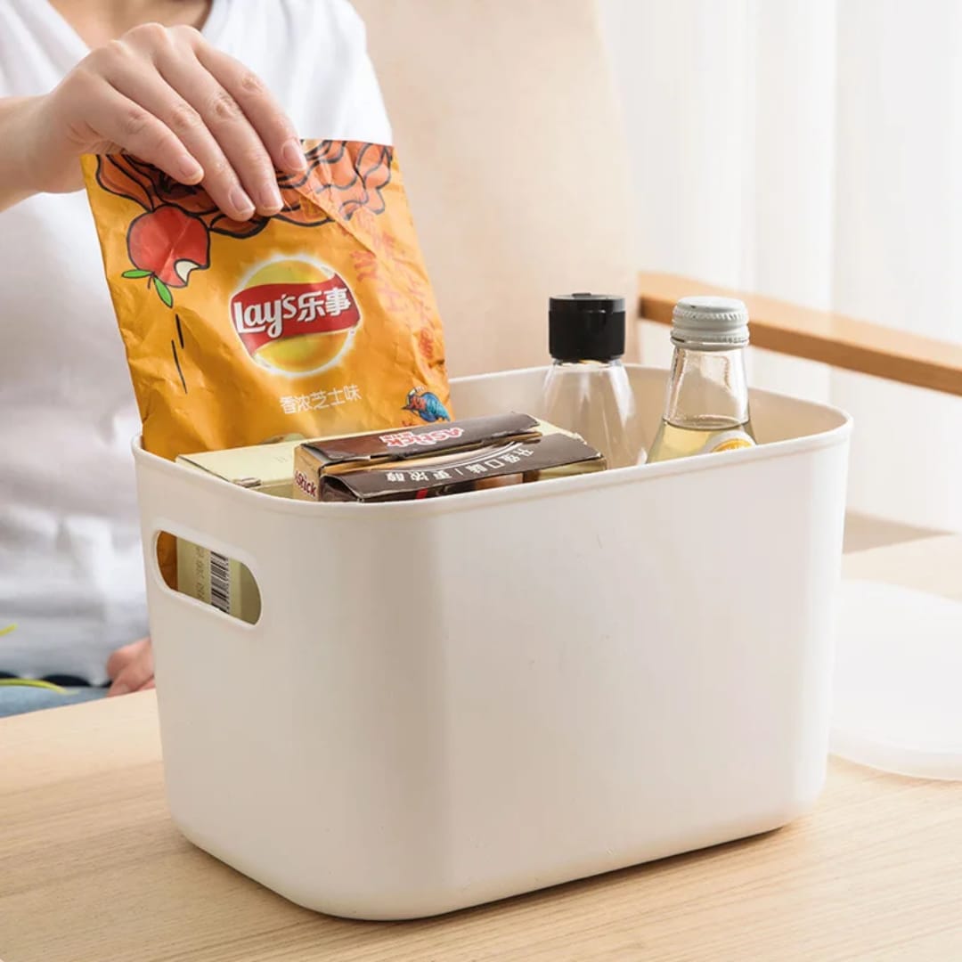 Large size Modern Storage Basket with Lid