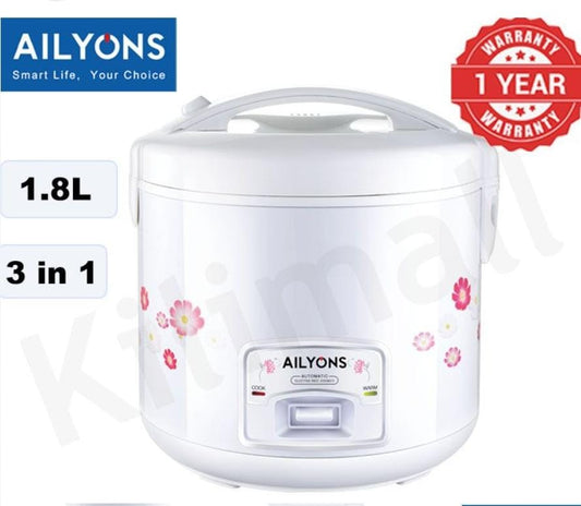 Ailyons 3-In-1 Deluxe Rice Cooker