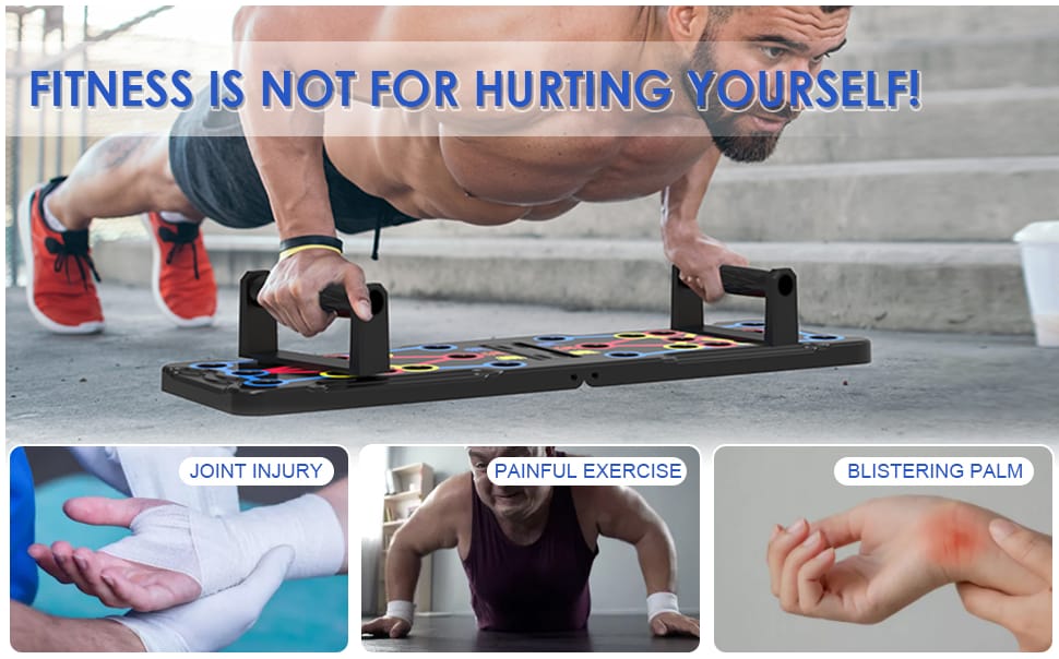 Portable Multifunctional Push-up Board - Fitness and Muscle Training Device Home Workout Set Foldable Push Up Bar
