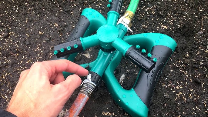 3 arm garden sprinkler