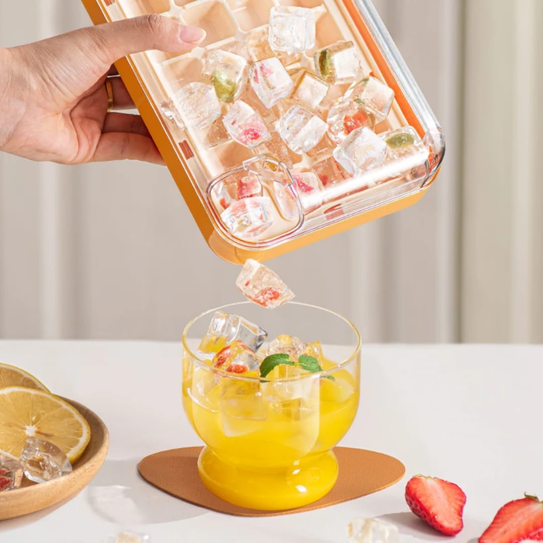 Household silicone Ice cube maker