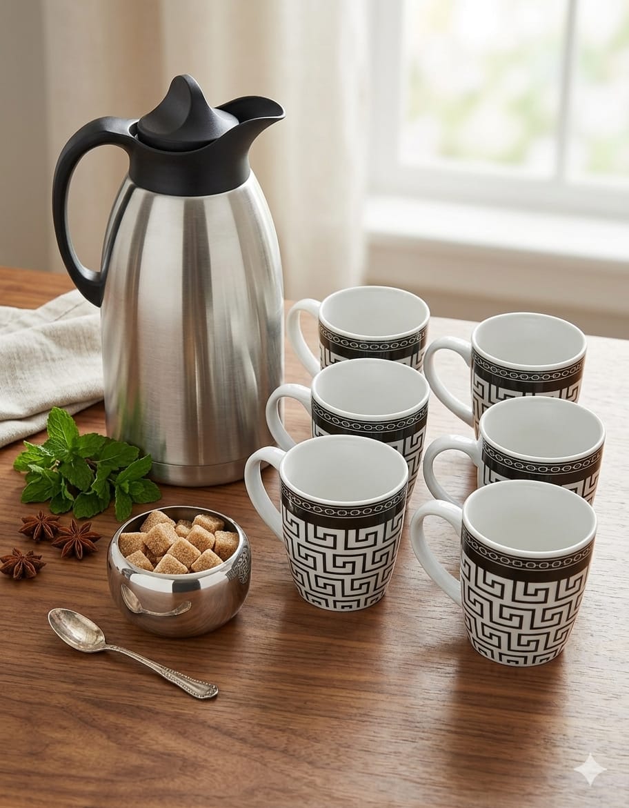 The greek tea morning set