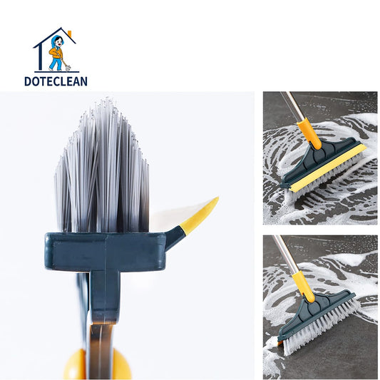 2 in 1 V-shape magic broom and squeegee