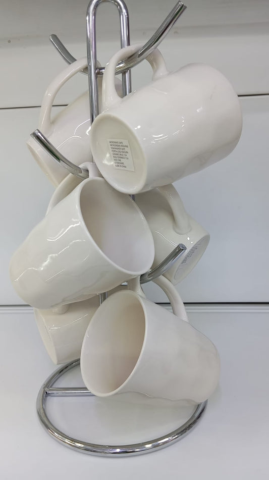 White  Ceramic cups