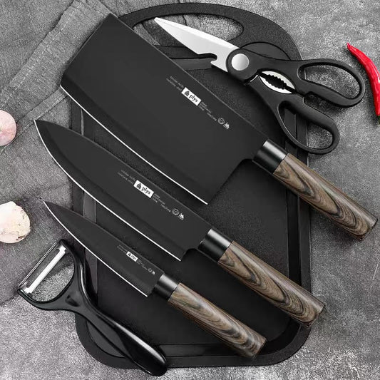 7Pcs Kitchen Knife Set