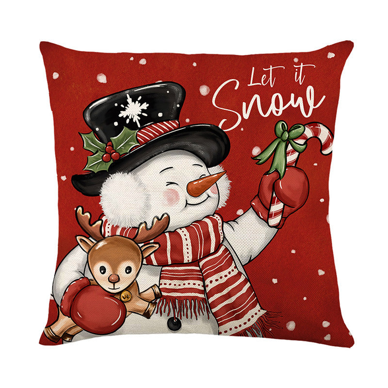 Christmas themed pillow cases