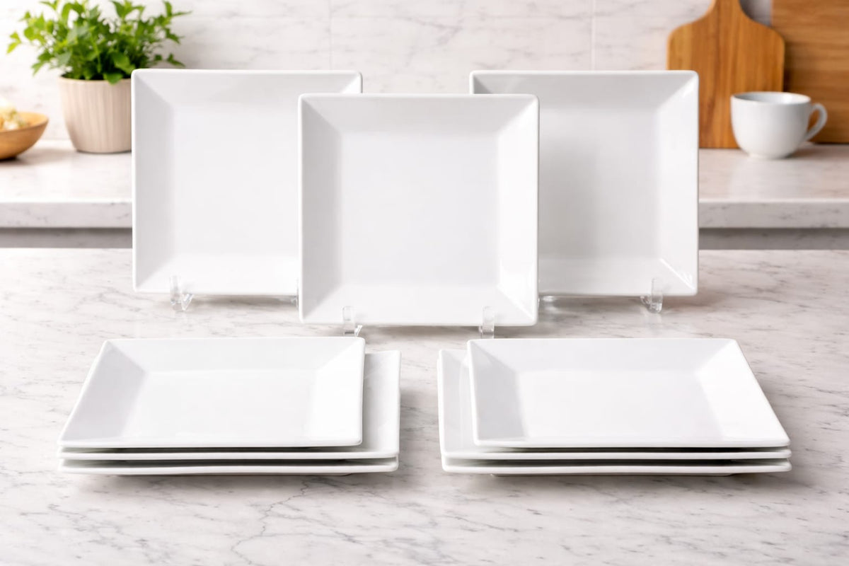 Luxe Square Collection Dinner Plate