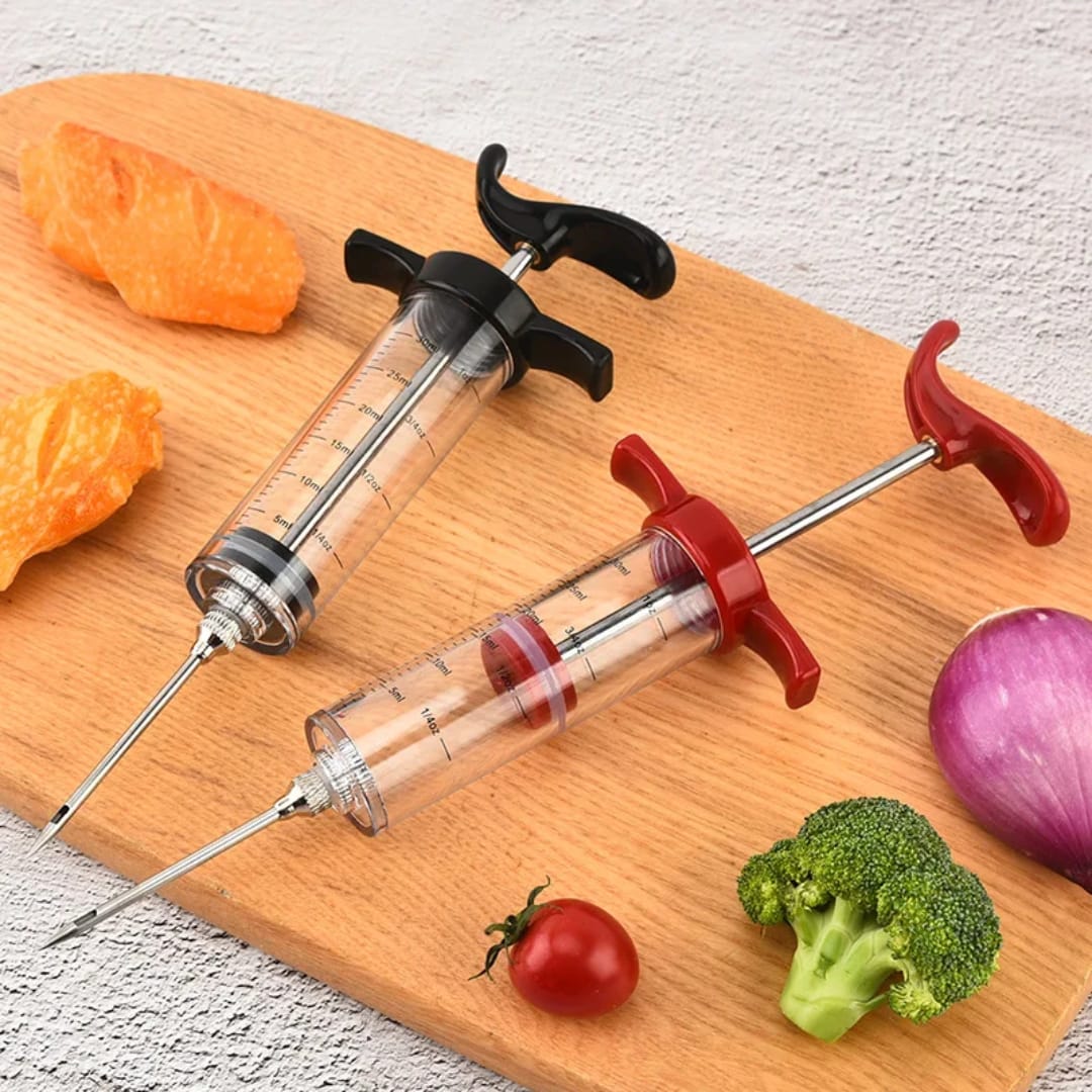BBQ Marinade meat injector kit