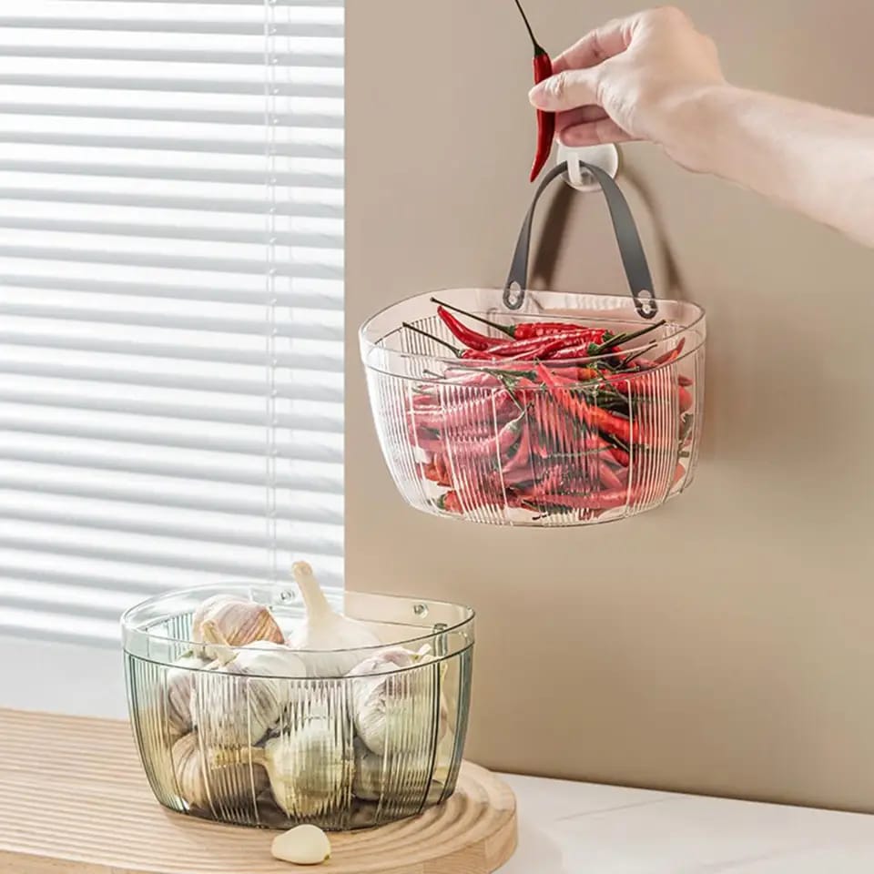 Large Capacity Wall-mounted Storage Basket