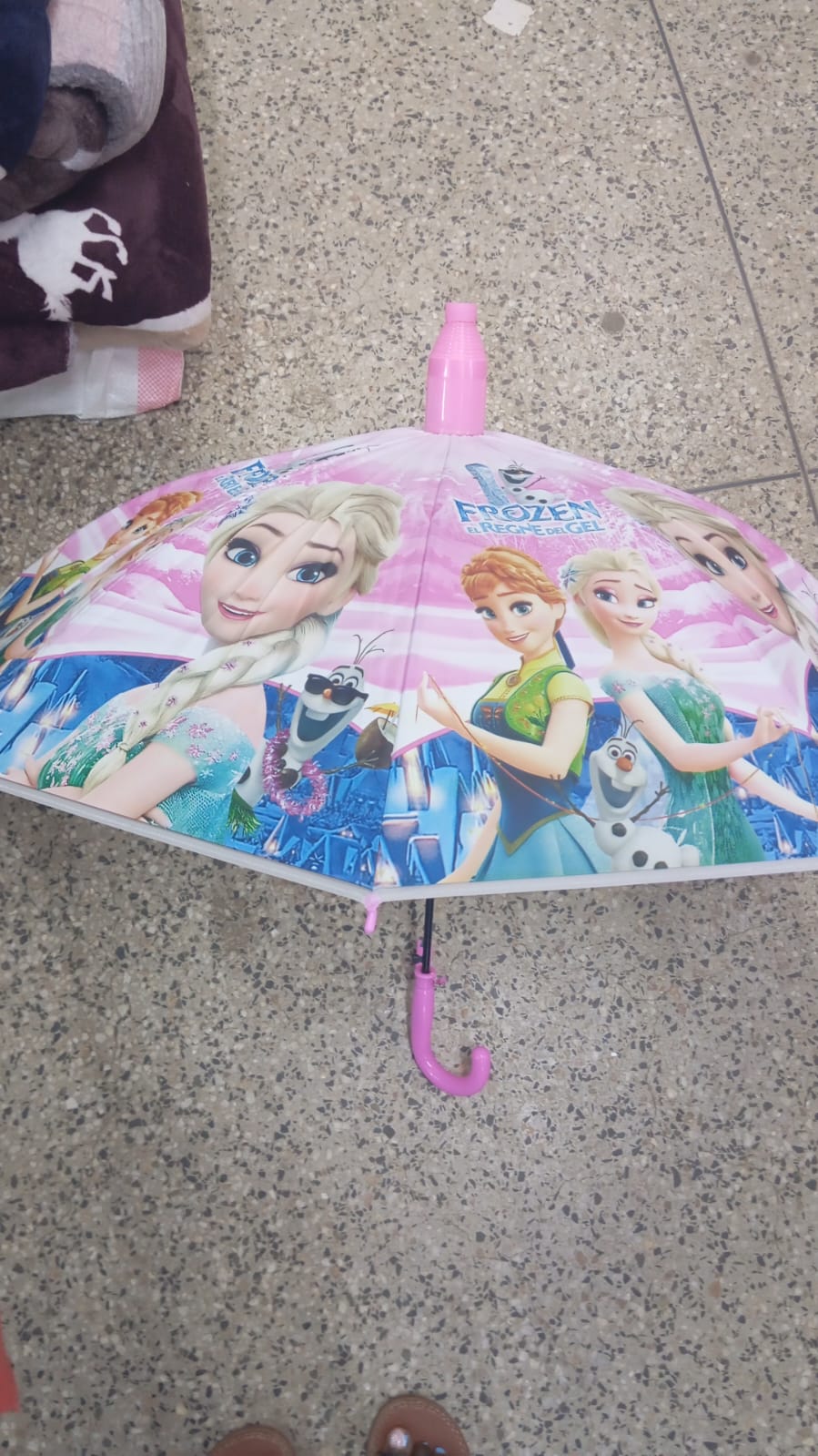 Cartoon themed kids umbrella