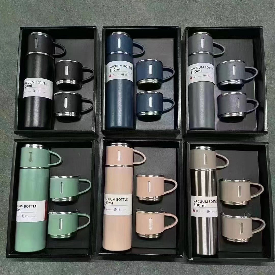 Vacuum flask gift set
