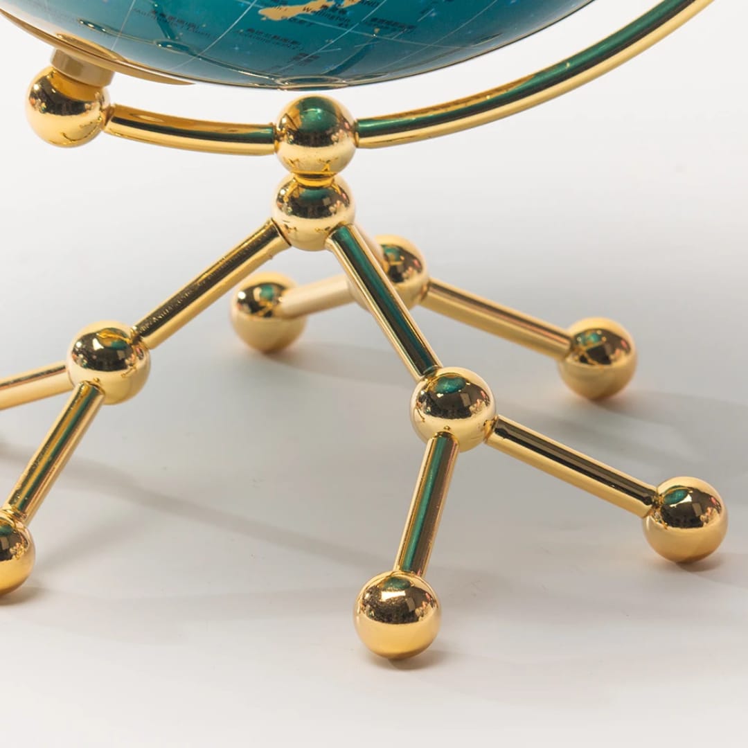 LED World Globe Map with Metal Stand
