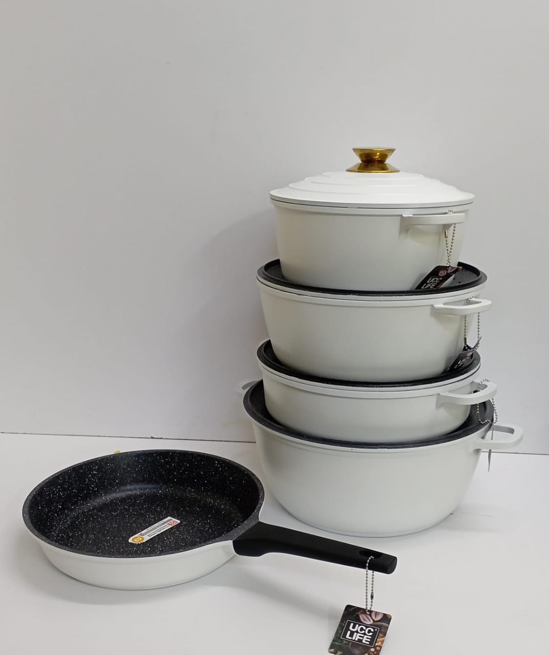 11PCS non-stick high quality cooking pot