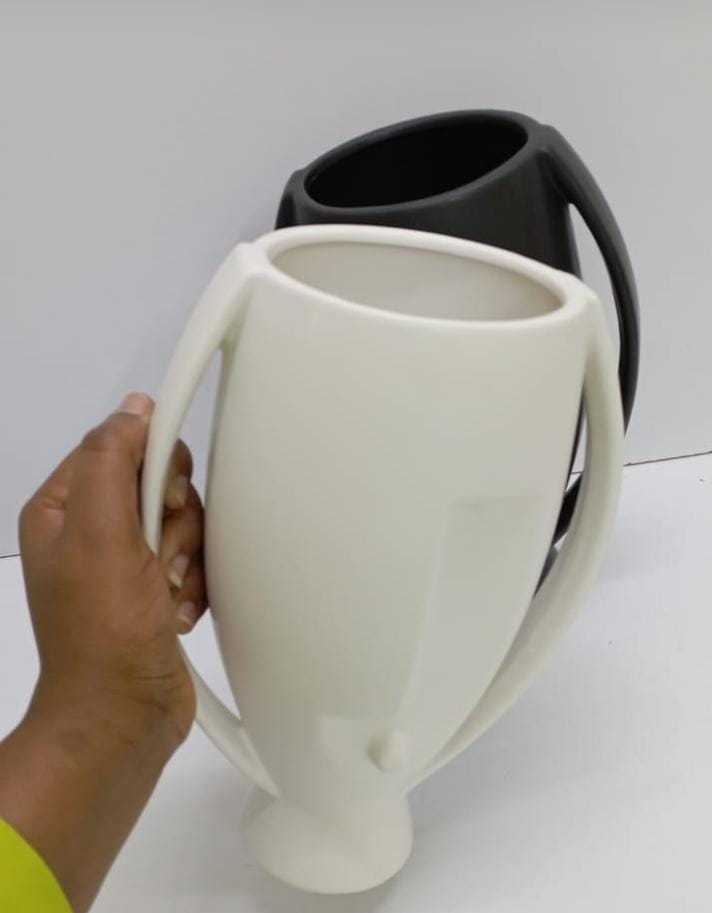 Face Decorative flower Vase