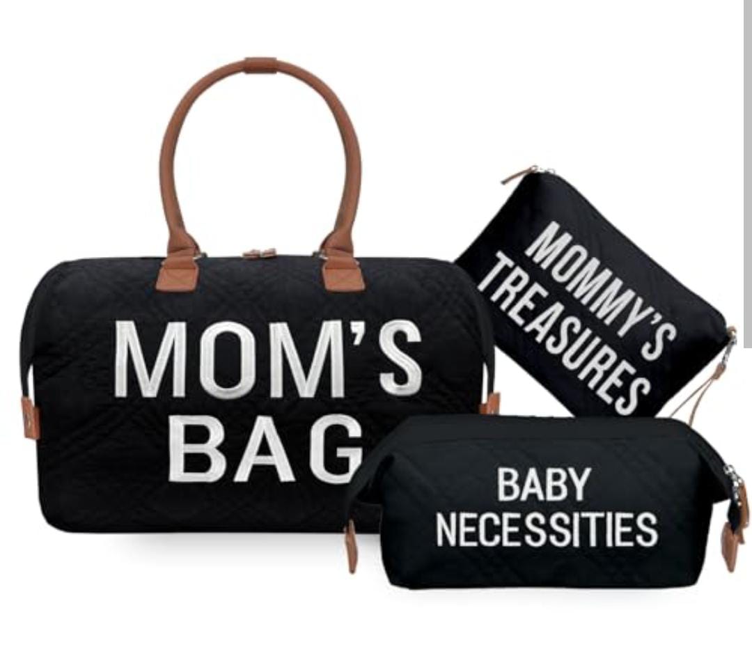 Mommy Bag Travel Storage Bag Waterproof 3-Pack Wet Dry Separation Baby Diaper Storage Packing Portable Pouch Large Capacity Bag