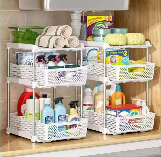 2 pcs set Quality multifunctional pull out rack