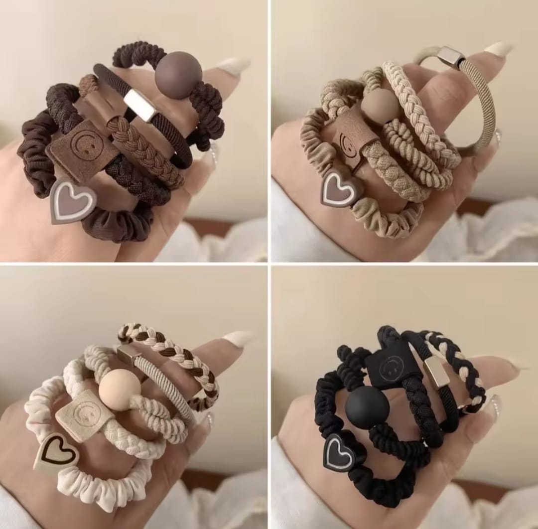 2pcs Baby Girls Fashion Bow Tie Rubber