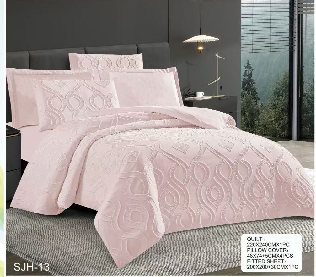 6 pcs Tufted Duvetcover