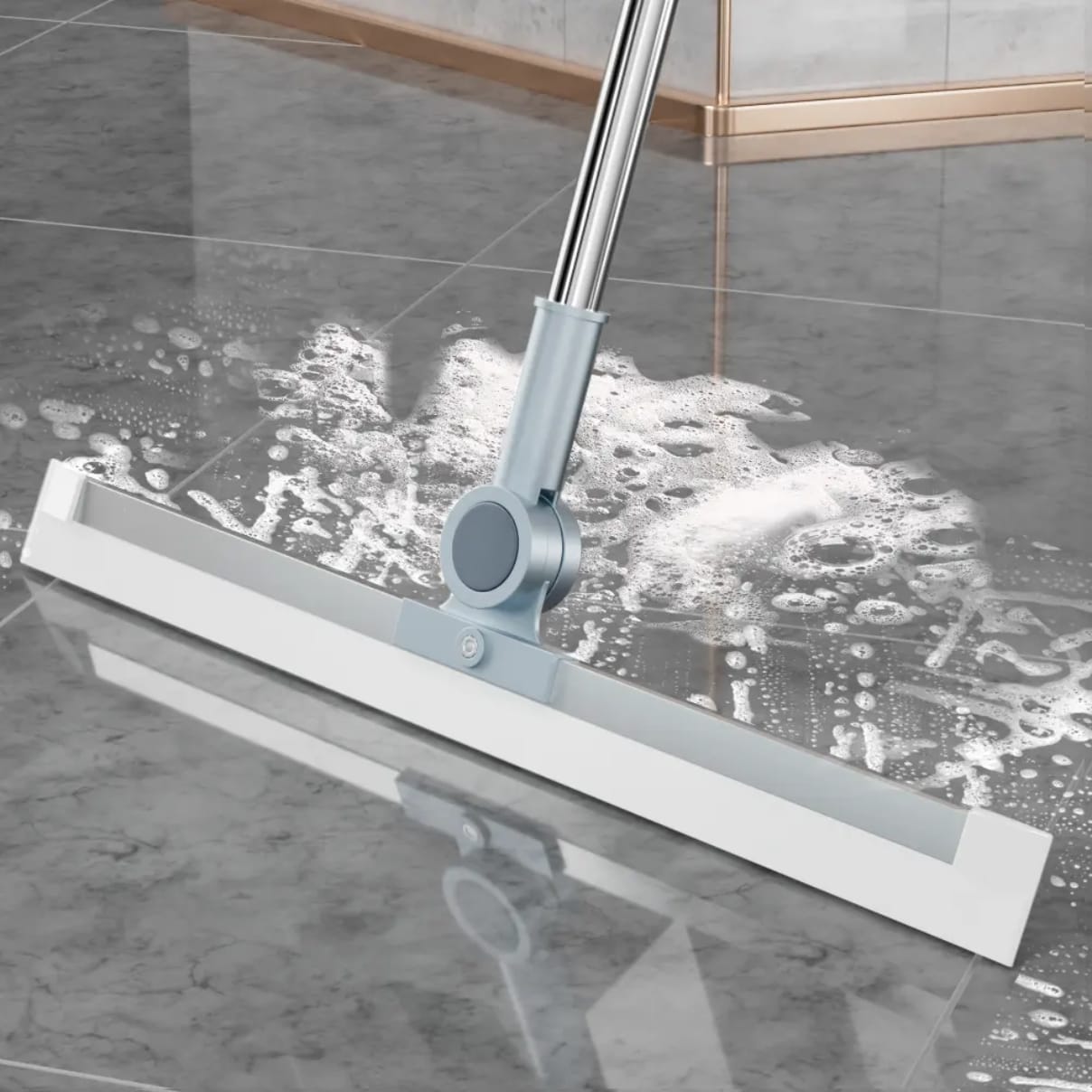 Magic Wiper is a multifunctional squeegee broom