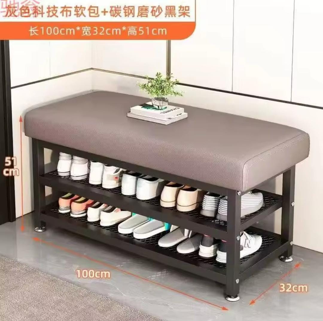 Entry way shoe rack