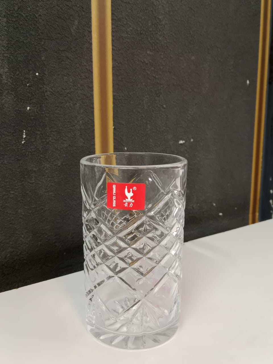 Crystal Highball Drinking Glass.