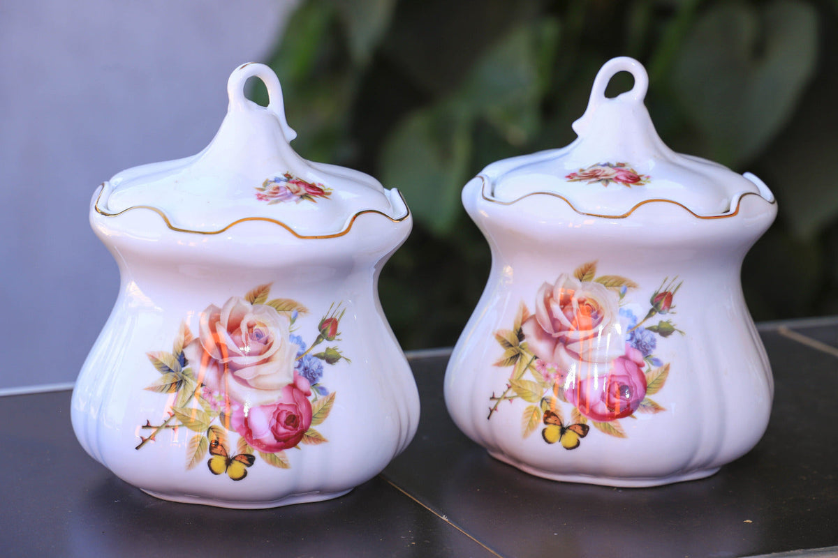 Big size Luxury Bone china sugar dish
