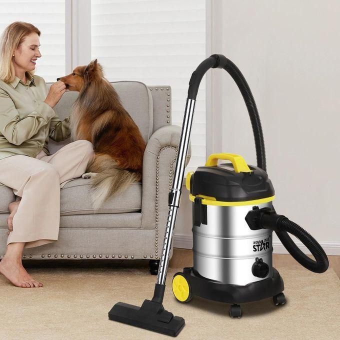 25L Commercial / Domestic/ industrial Wet and dry Stainless steel vacuum cleaner