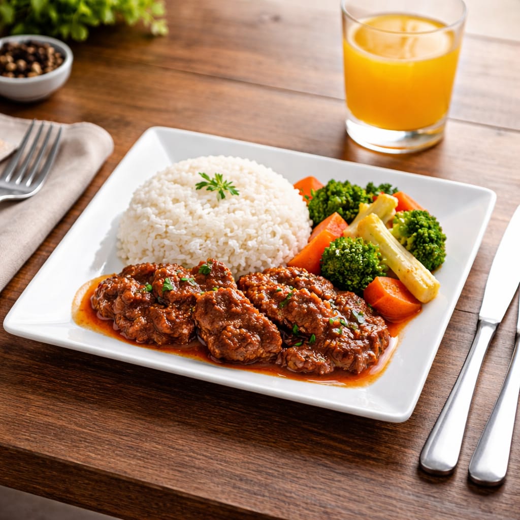 Luxe Square Collection Dinner Plate