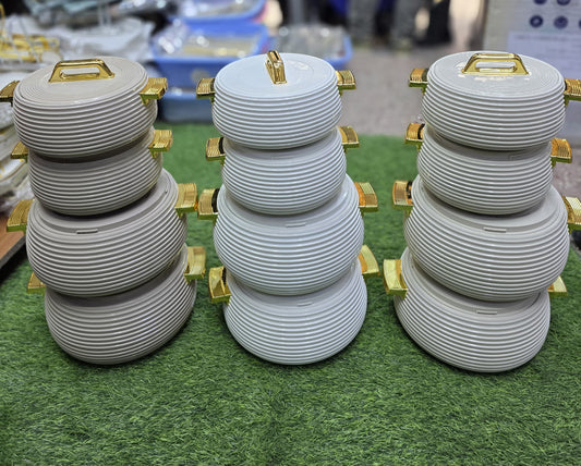 4pcs Smart Pot Insulated hotpots
