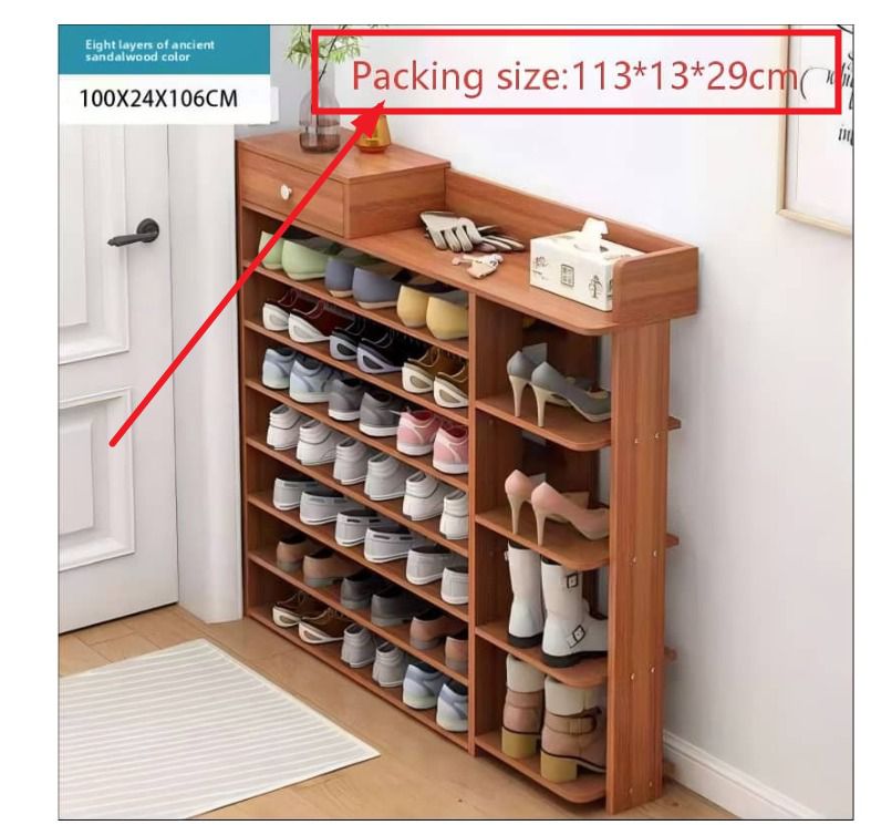 Modern heavy duty shoe rack