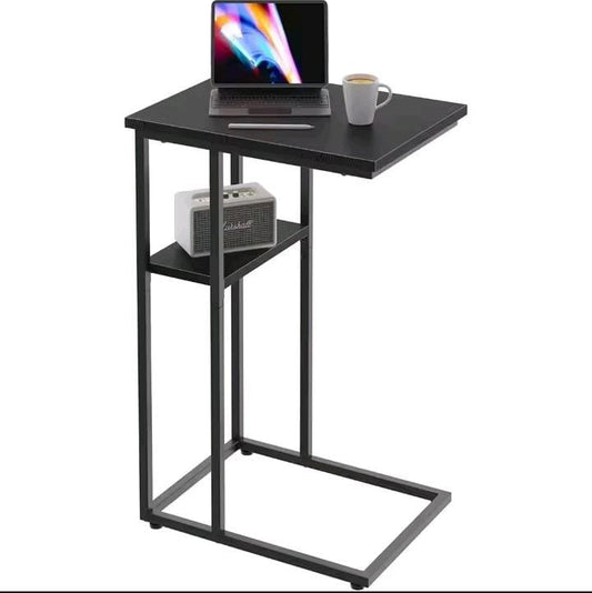 2layers METALLIC SIDE TABLE//bedside//desk side