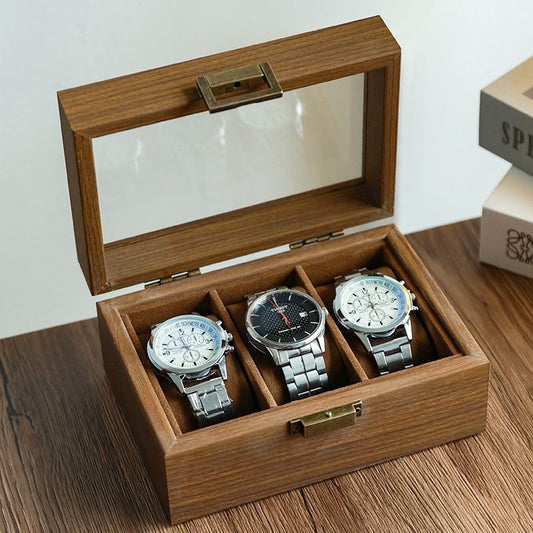 3 slots Premium Quality watch Organizer/ storage box