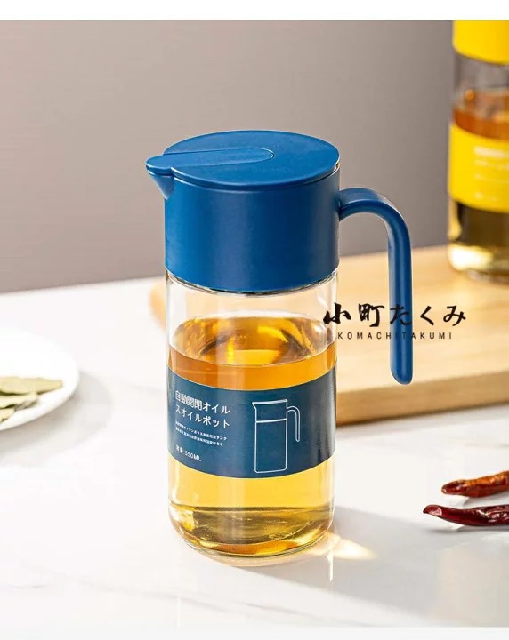 Soy Sauce Dispenser, Stylish Glass Oil Dispenser